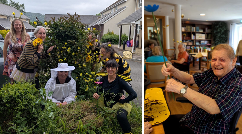 World Bee Day Creates a Buzz at Monmouth Care Home