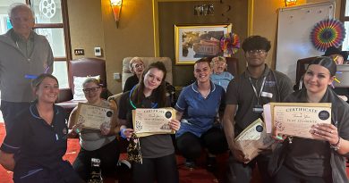 Telford College Students Make Lasting Memories During Placement At Local Care Home