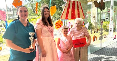 Braintree Care Home Residents Roll Up For Carnival Success With Winning Display