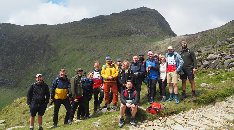 Cygnet CEO Leads Staff Team on Charity Challenge up Yr Wyddfa/Snowdon
