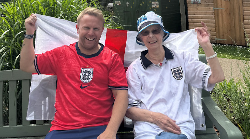 Juniper House Residents Celebrate the World Cup with Former Footballer