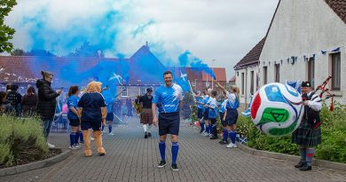 Airth Care Home Brings Generations Together for World Cup Street Party