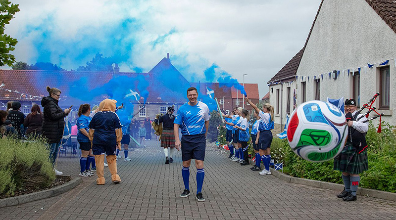 Airth Care Home Brings Generations Together for World Cup Street Party