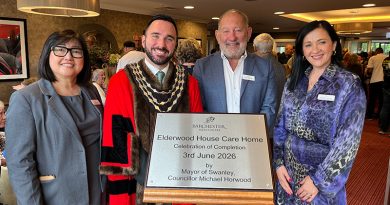 Mayor Of Swanley Celebrates Completion Of Hextable Care Home