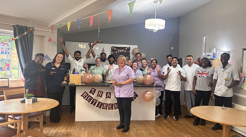 Highview Lodge Celebrates Carer Sue’s Retirement After 25 Years