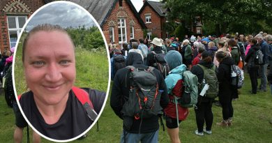 Care Home Worker Does 12 Mile Walk For Charity