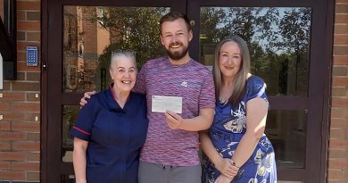 Dale Park Raises Hundreds for Queenscourt Hospice