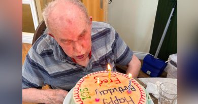 “Just Try My Best And Stay Active” Says Resident At Oadby Home Who Celebrates 105th Birthday