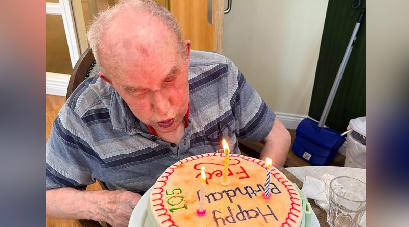 “Just Try My Best And Stay Active” Says Resident At Oadby Home Who Celebrates 105th Birthday