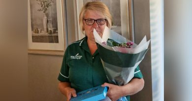 Local “Much-Loved” Carer Celebrates 25 Years Of Service With The Cedars Care Home Bourne