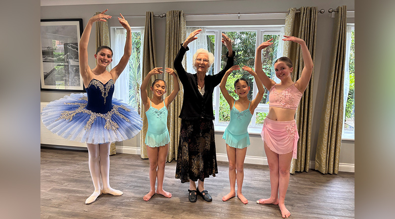 90-Year-Old Woking Ballerina Pliés Once Again