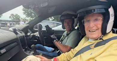 83-year-old Care Home Resident Rides Shotgun in High-Speed Supercar at Goodwood Motor Circuit