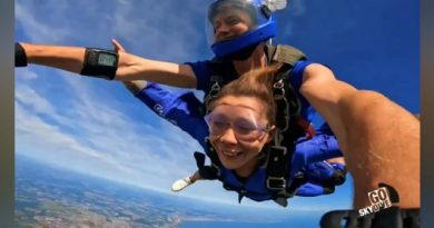 Care Home Team Rallies Behind Colleague’s Skydive to Raise Almost £600 for Dementia Charities