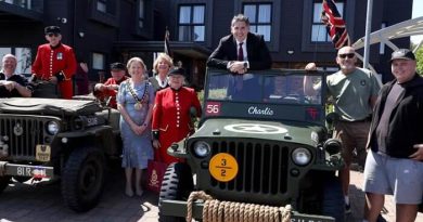 Over 100 Veterans March into a Basingstoke Care Home for a Special Celebration