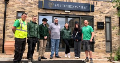 Swindon Community Build Vibrant ‘Dementia Garden’ at Willowbrook View Care Home