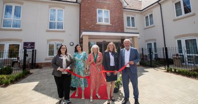 Councillor Dr Angela Mcfarlane Celebrates Completion of Odiham Care Home