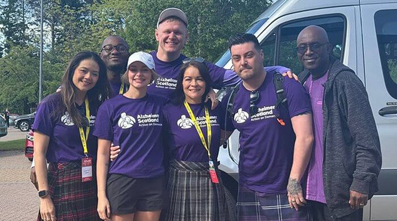Colleagues Complete Kiltwalk for Charity