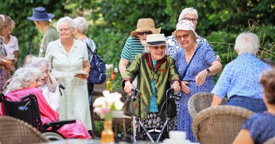 Care Home’s Open Garden Afternoon Blooms With £550 Charity Boost