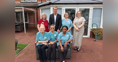 MP and Under-Secretary of State in the Department of Health and Social Care Visits Bury Home