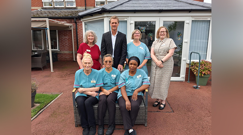 MP and Under-Secretary of State in the Department of Health and Social Care Visits Bury Home