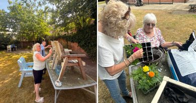 Southport Care Home Celebrates Blooming Success With Gardening Competition Win