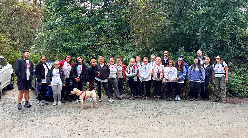 Sandstone Care Group Team Takes on 18km Challenge for Dementia UK