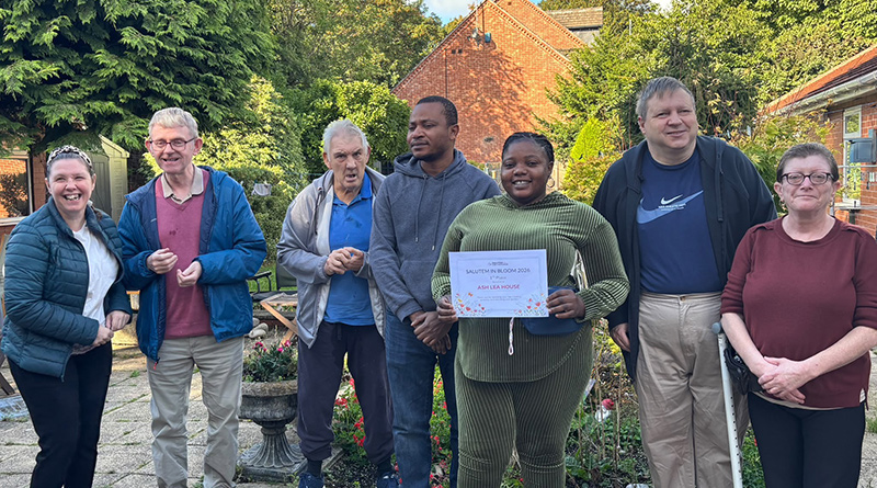 Alfreton Care Service Blooms in National Gardening Competition