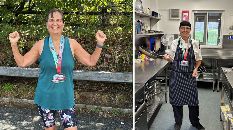 Care Home Chef Runs Half Marathon for Charity – Just Months After Breaking Ankle