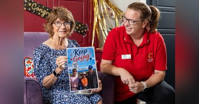 Lymington Care Home Welcomes Walker With A Difference