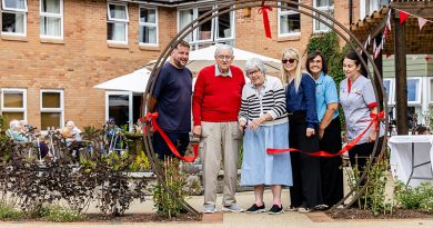 All Looking Lovely in Care Home’s New Garden