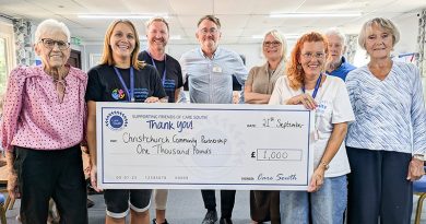 Care South’s Community Fund Donates £1,000 to Christchurch Community Partnership