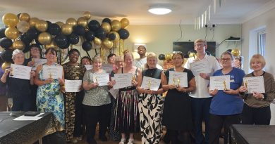 Derbyshire Home Takes Inspiration from Owners as it Hosts Awards Ceremony for Staff to Boost Morale