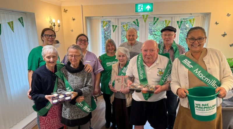 Teesside care homes gather for Macmillan Coffee Morning