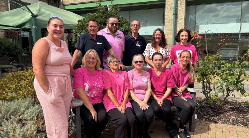 Braintree Care Home Residents and Staff Go ‘Pink’ to Help Combat Cancer