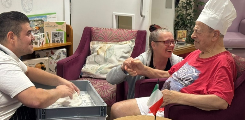 Bournemouth Care Home Teams Up with Local Pizzeria to Make Resident’s Wish Come True