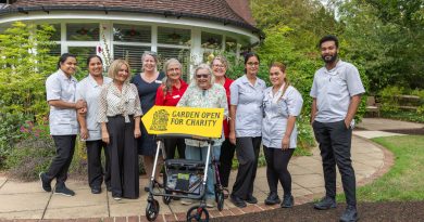 Care Homes’ Open Garden Days Raise £1,000 for NGS Charities