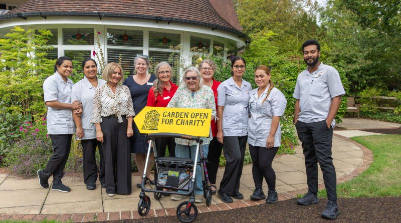 Care Homes’ Open Garden Days Raise £1,000 for NGS Charities