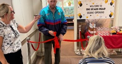 BAFTA-Winning Actor Joe Sims Opens New Pub At Kingswood Care Home